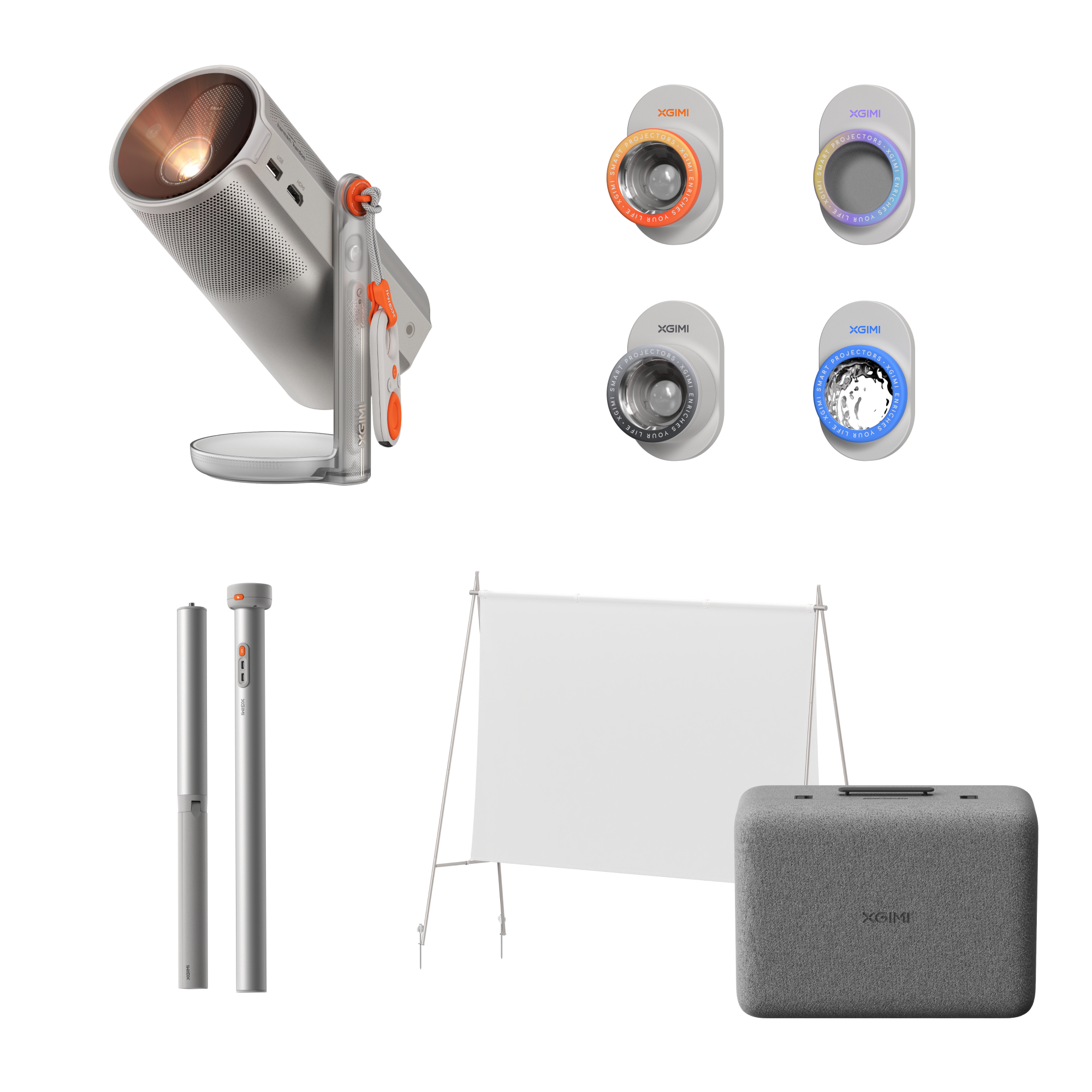 Packungsbeilage des XGIMI MoGo 4 Laserprojektor Outdoor Set