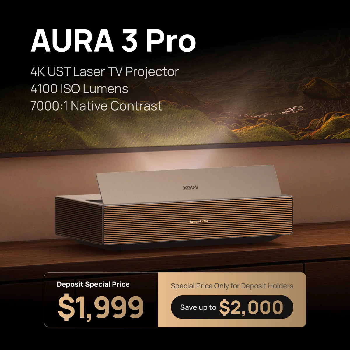 AURA 3 Series – Reservierung mit Anzahlung