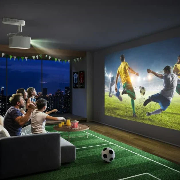Wie wählt man einen Beamer für eine Sportsbar aus und richtet ihn ein?