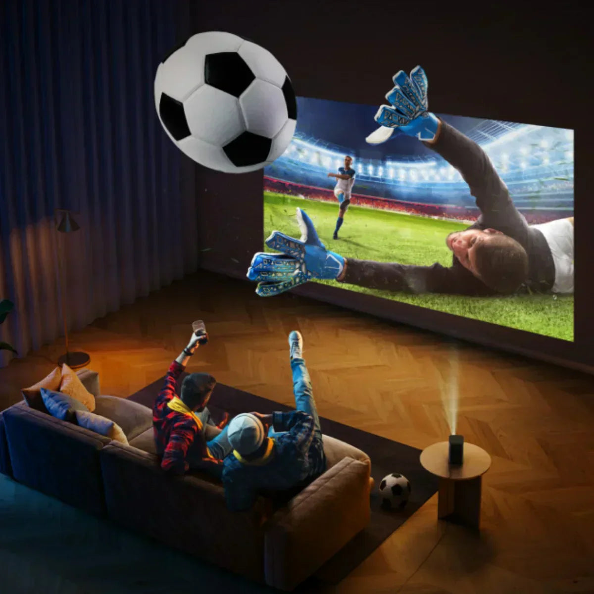Kaufberatung für Fußball-Beamer 2026: Genießen Sie jedes Spiel auf der Großleinwand