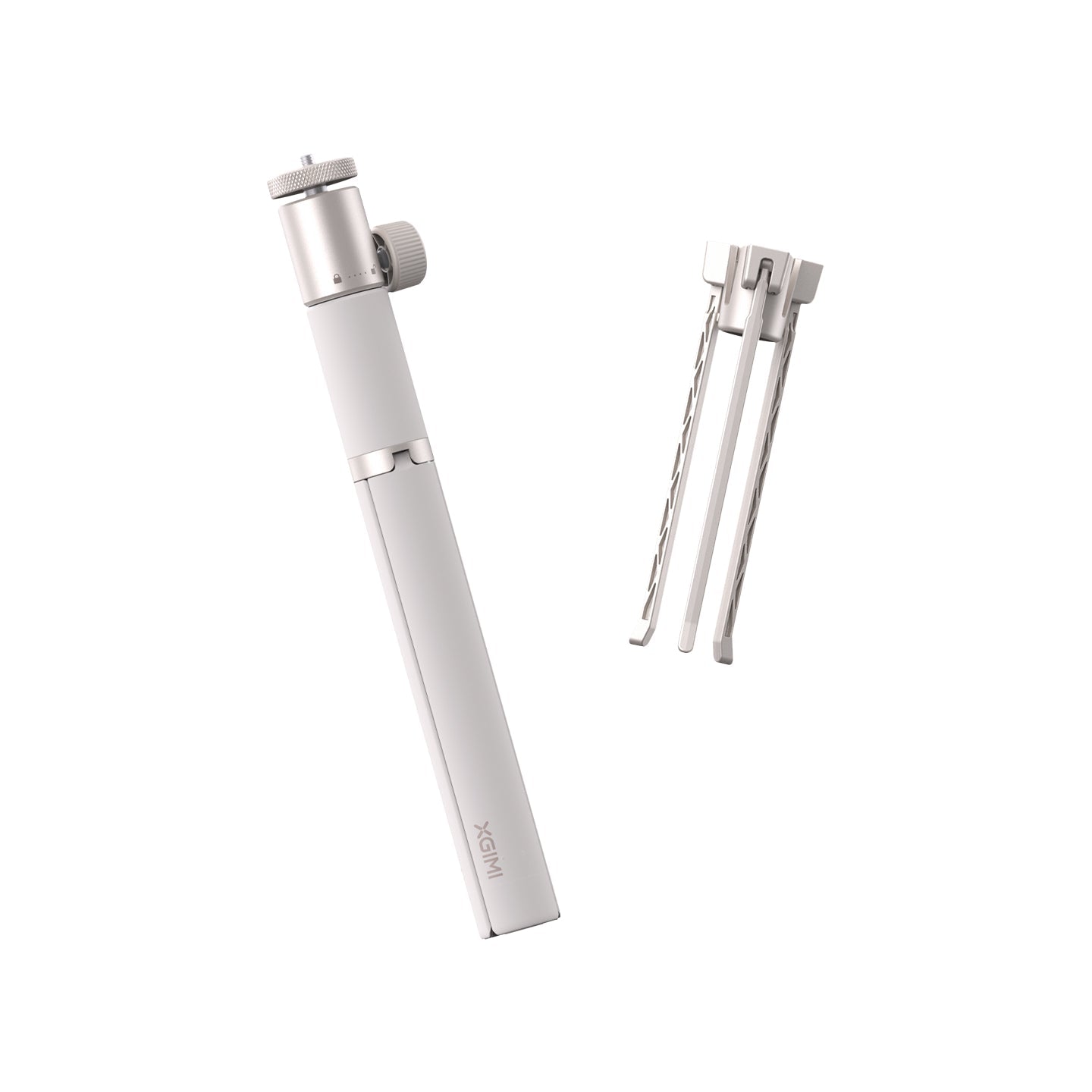 XGIMI Hellgold Tragbarer Ständer verfügt über einen Doppelmodus für eine stabile Unterstützung verschiedener Projektoren wie HORIZON Pro, Elfin Flip, MoGo 3 Pro und andere.