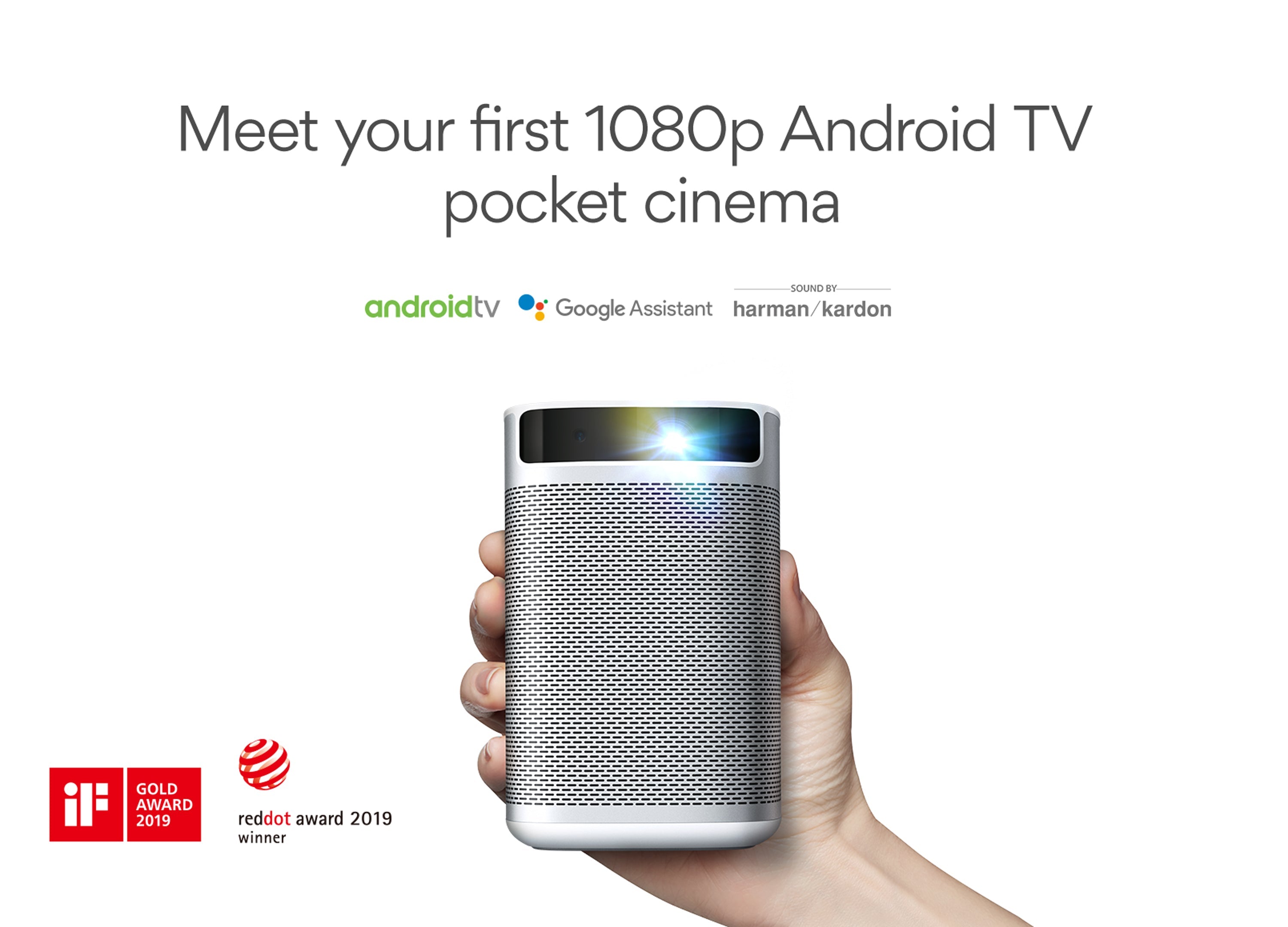 MoGo Pro - 1080p Pico-Projektor - Preisgekröntes Design