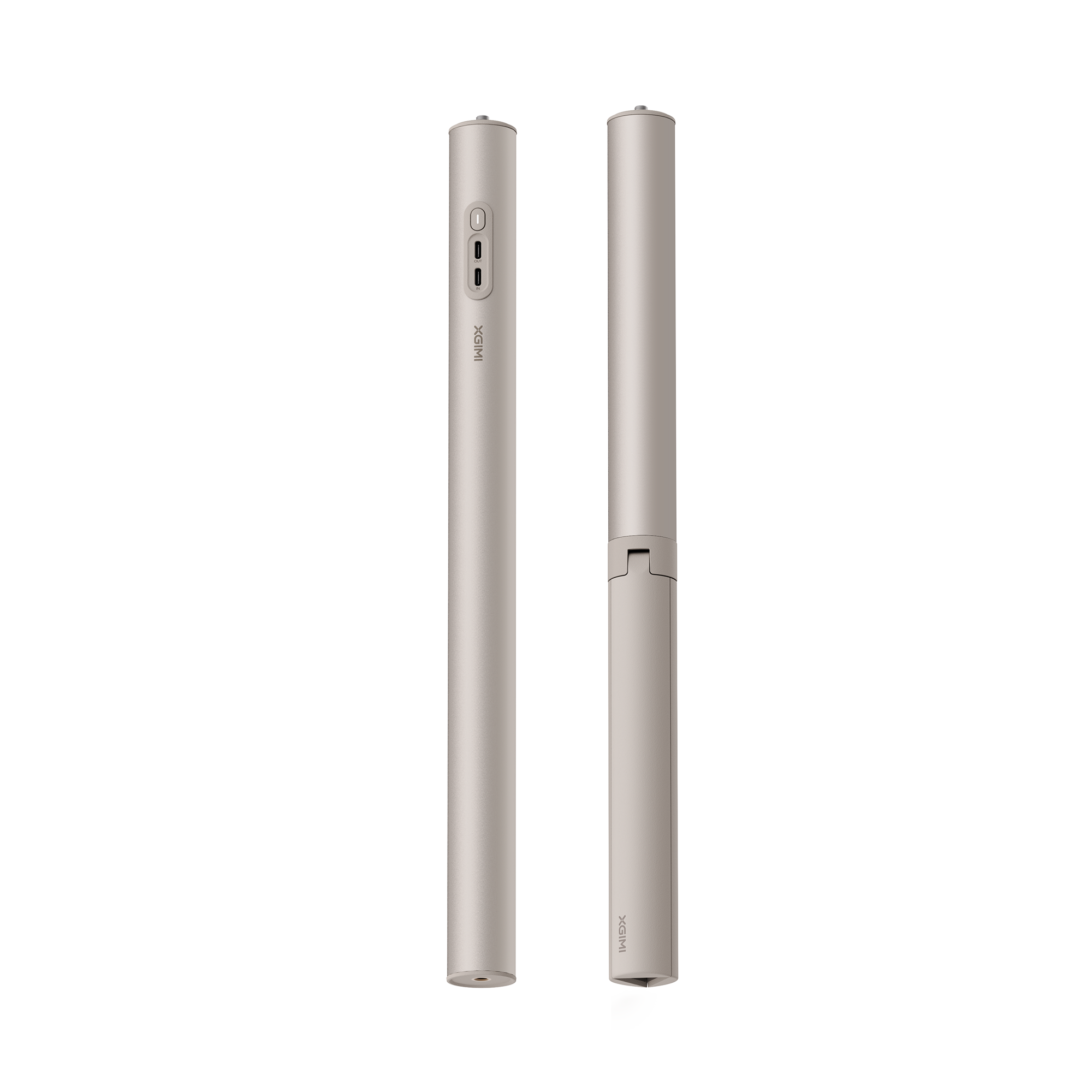 XGIMI PowerBase Stand verfügt über ein zweistufig abnehmbares Design für einfachen Transport. Sie können es zum Camping oder anderen Aktivitäten mitnehmen.