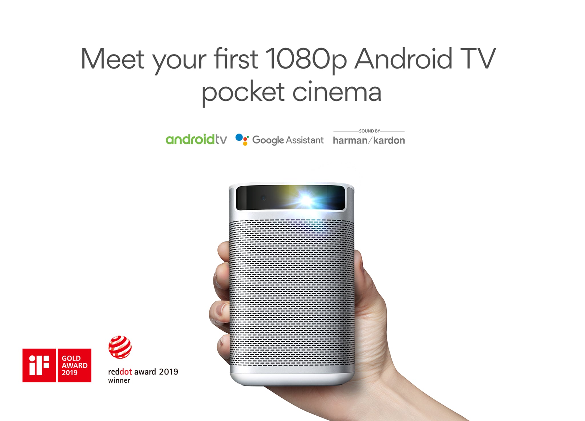 MoGo Pro - 1080p Pico-Projektor - Preisgekröntes Design